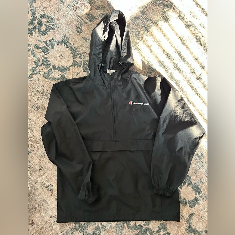 Champion hooded windbreaker